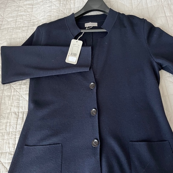 Falconeri Jackets & Blazers - Falconieri fine knit merino wool jacket